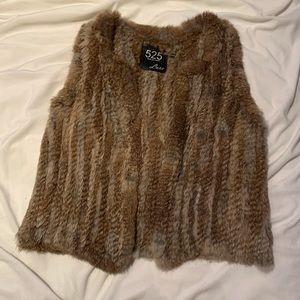 525 america faux fur vest